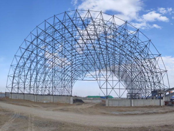 平湖体育场网架结构